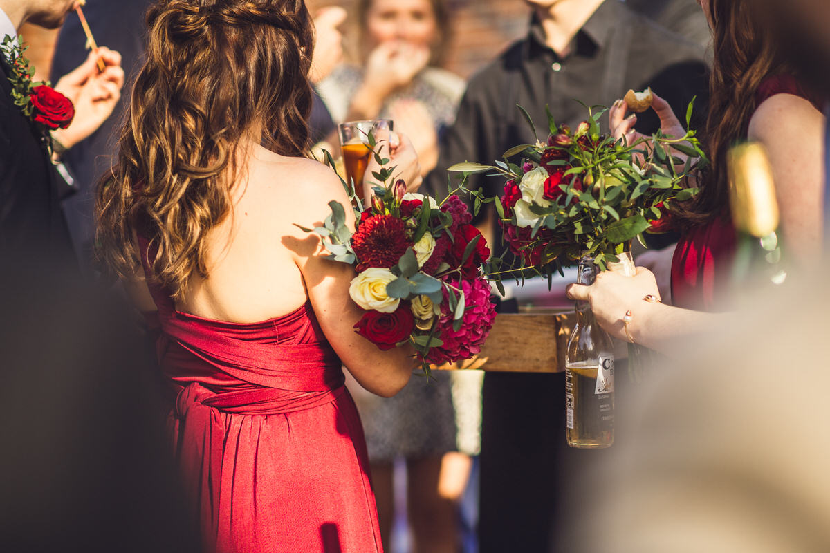 flowers and corona