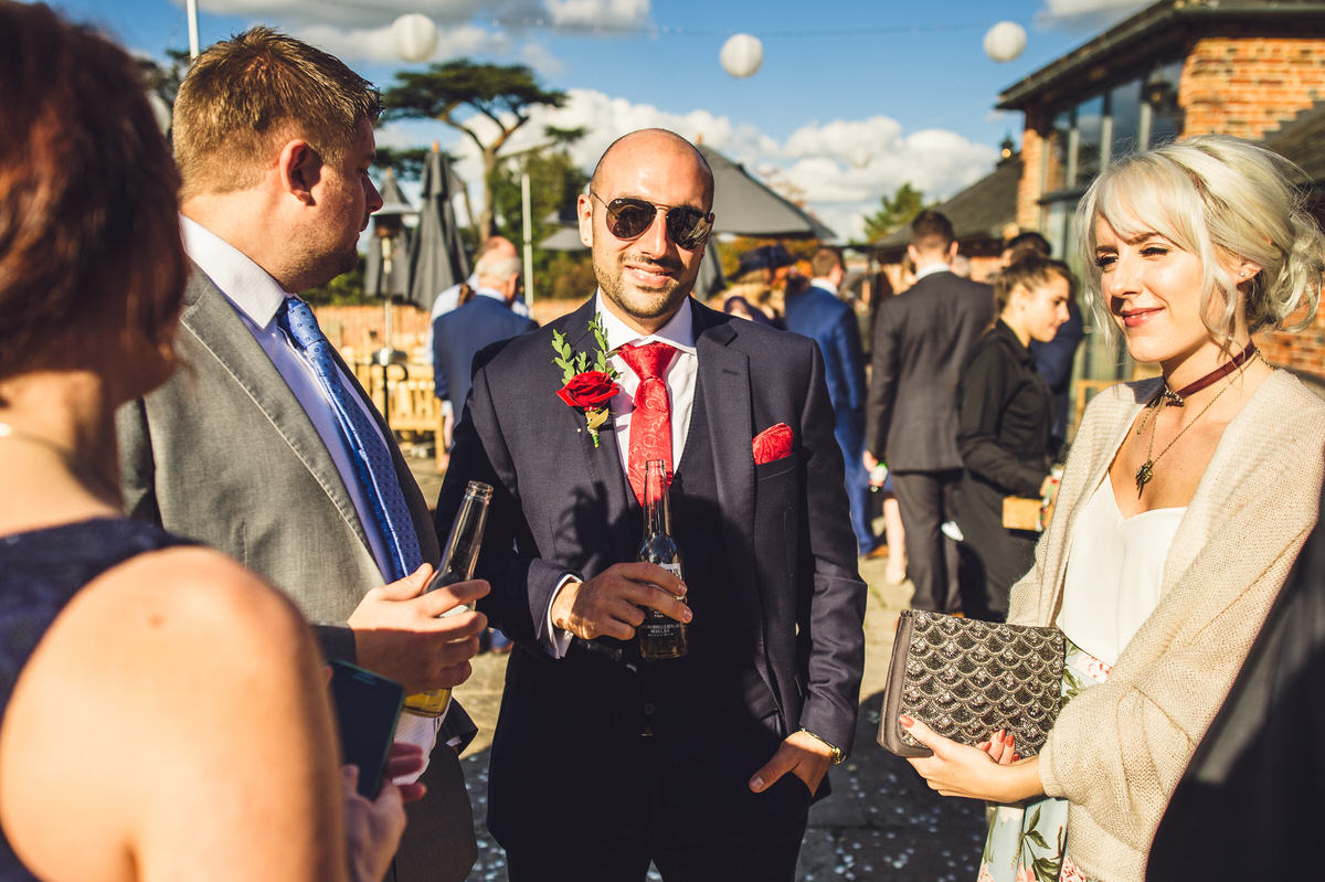 guests in the sunshine