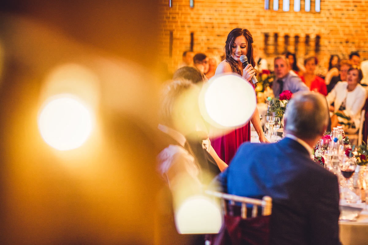 speeches by bridesmaid