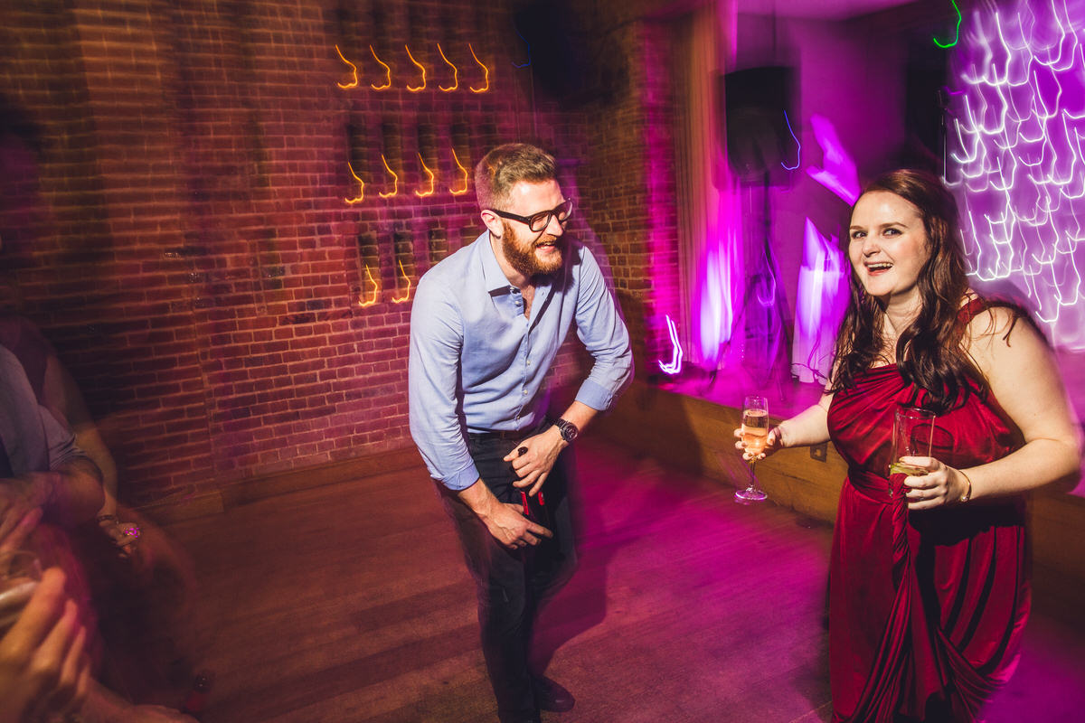 and you do a little dance