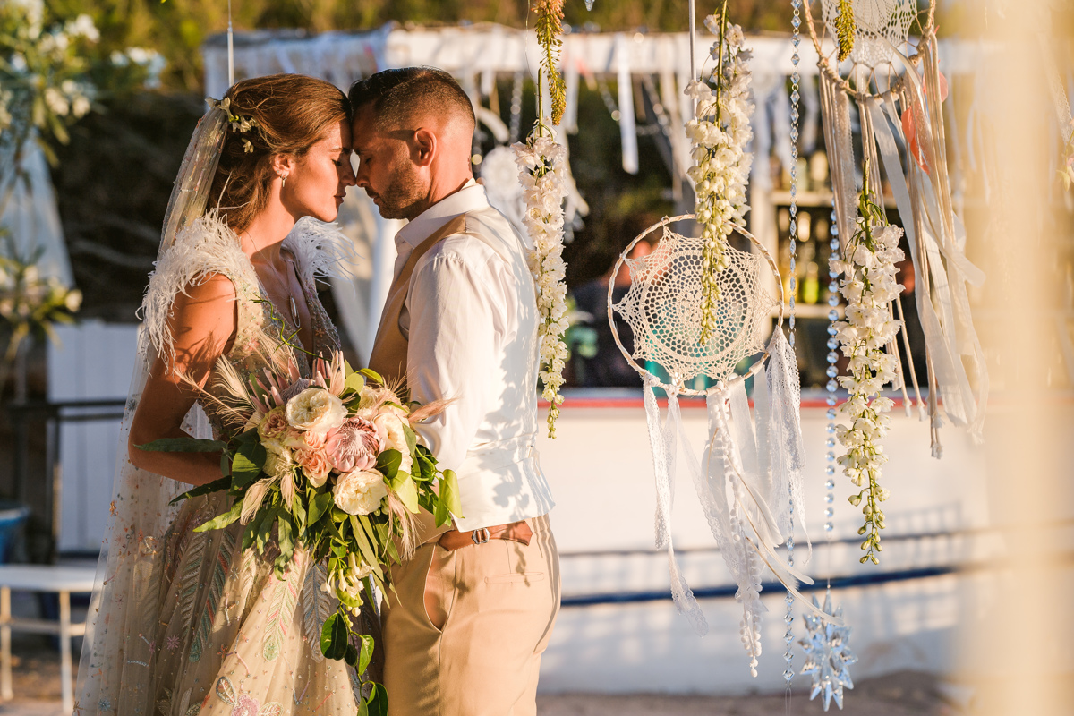 As this couple's Ibiza wedding photographer, we went on a five-day adventure with a beach ceremony and jungle festival reception. Prepare to be inspired...